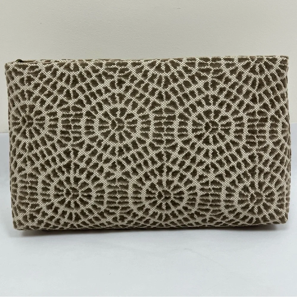 Add Libb Designs Fabric Boho Biloba Handbag Clutch OOAK - Picture 4 of 8